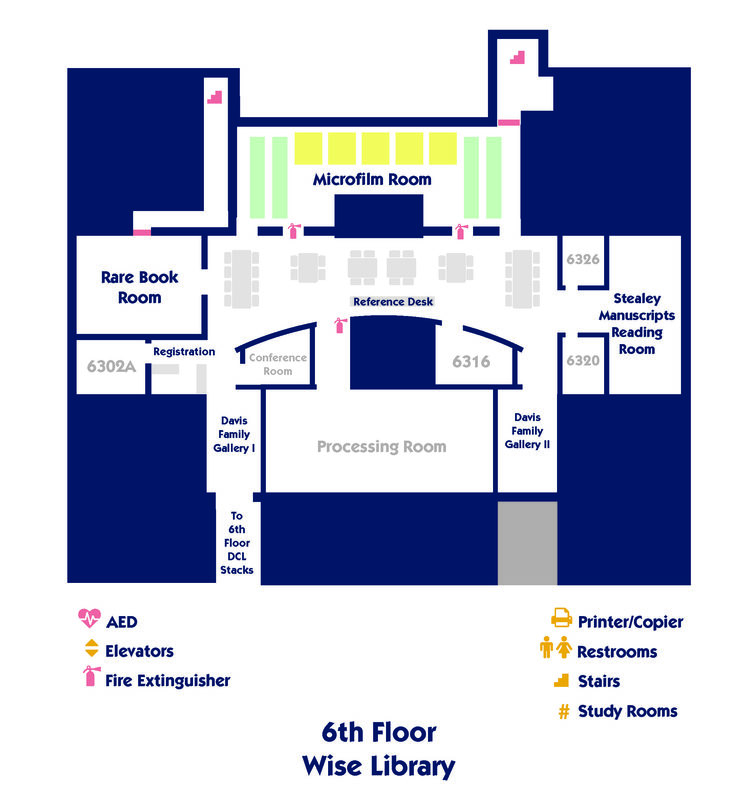 WVRHC Main Floor Map Image
